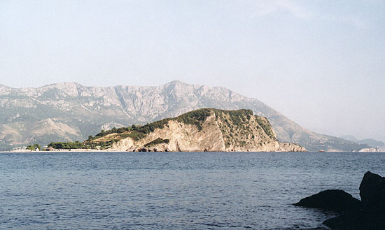 Будва: остров Св. Николая.