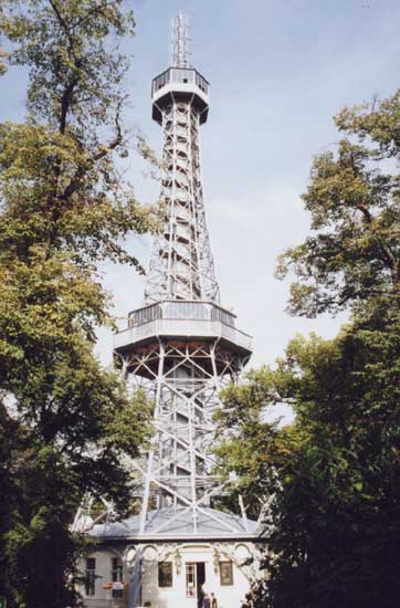 Обзорная башня на Петршине